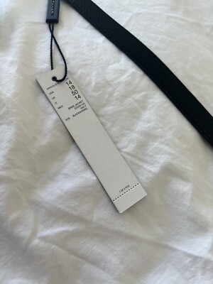 Elie Tahari | Women’s SZ 34” - 36” | Black Leather Wrap Replacement Belt | NWT Elie Tahari | Women main image 3
