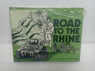 ROAD TO THE RHINE WORLDS GAME DESIGNER WORKSHOP GDW SEALED-FR Q31