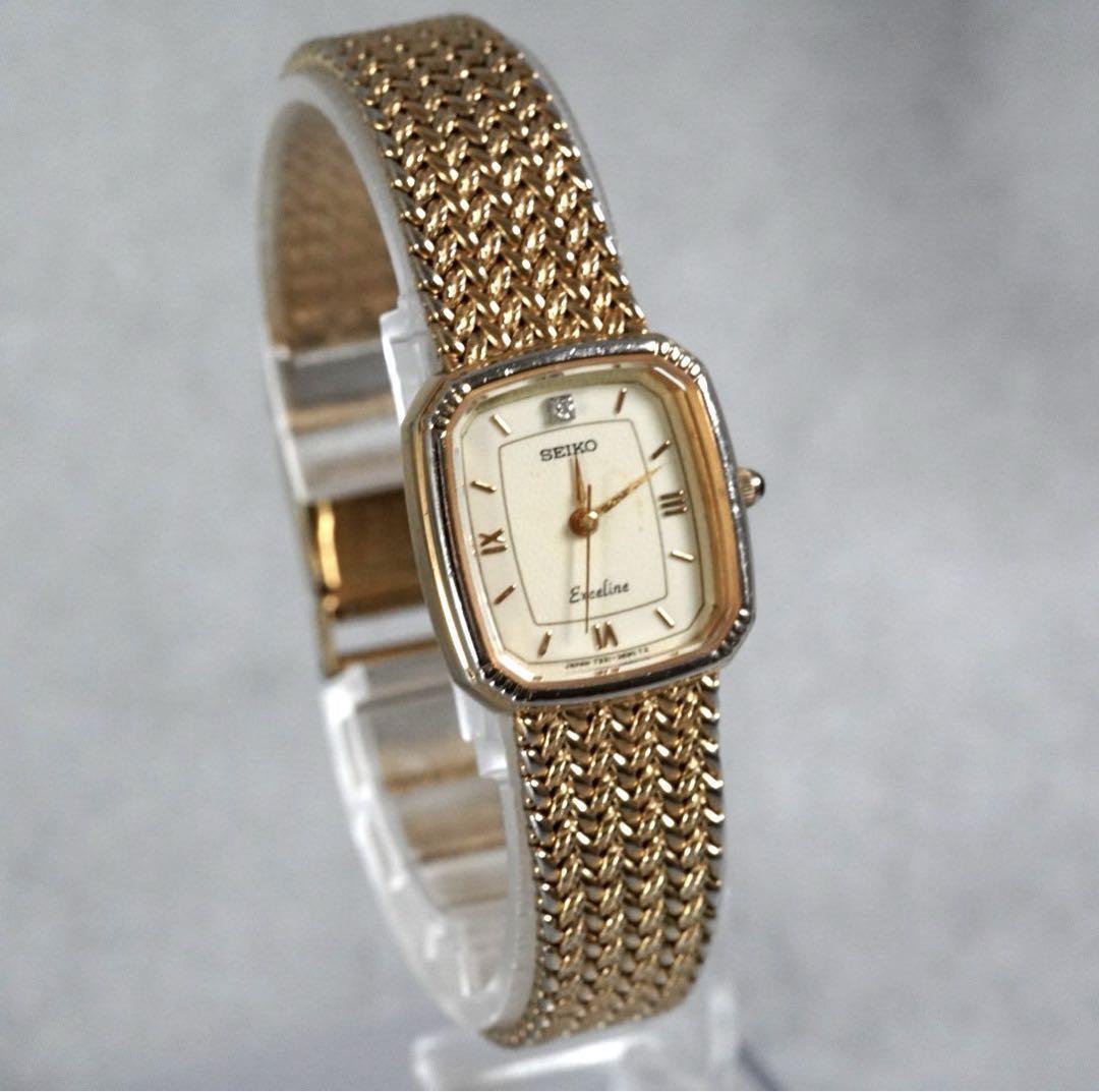 Seiko x Exceline Watch Analog Quartz 22mm Ladies | eBay Seiko x Exceline Watch Analog Quartz 22mm Ladies | eBay