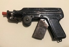 Vintage Langson Mfg "NU-MATIC" Paper Buster Gun. Very unique unusual.