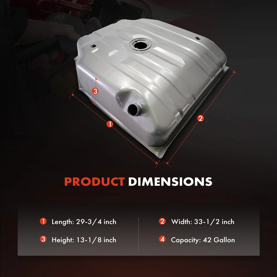 Nuevo tanque de combustible de 42 galones para Chevy GMC C1500 C2500 Suburban K1500 K2500 Suburban Foto 3 de 4