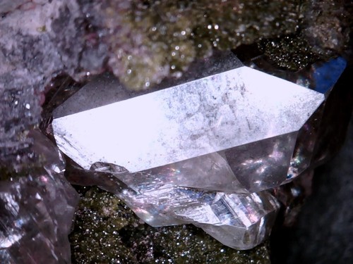Tsumeb Mine Gem Rainbow Cerussite & Mottramite on Hematite Rich Matrix - Picture 3 of 17
