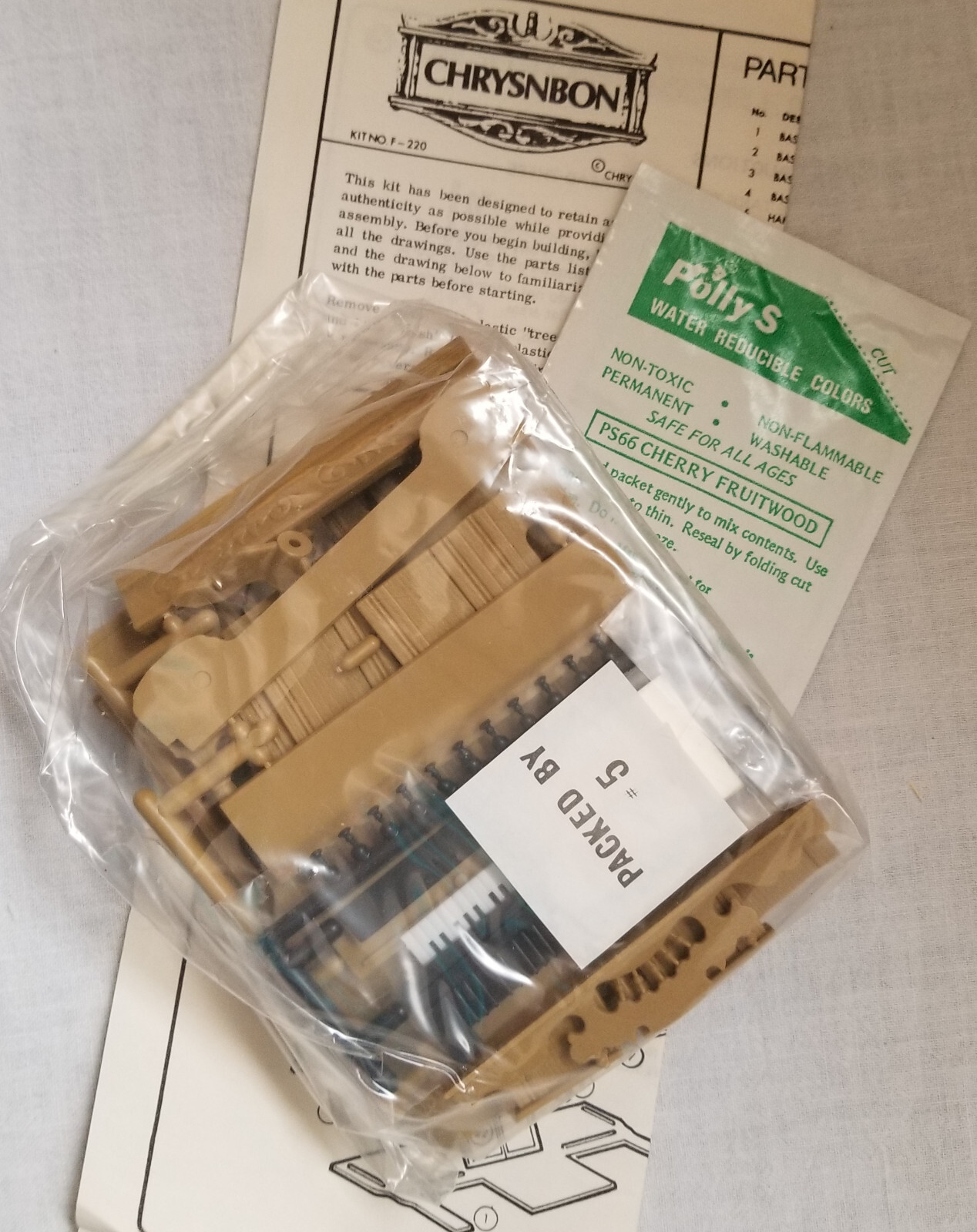 Vintage Chrysnbon Dollhouse Furniture Kits, Lot of 5 Victorian Style eBay