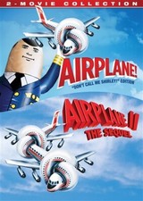 AIRPLANE AIRPLANE II THE SEQUEL New Sealed DVD 2 Movie Collection
