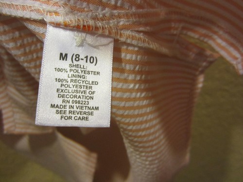 Magellan X Whataburger Outdoors Girl's Summer Fishing Dress Sz M (8-10) EUC - Picture 8 of 11