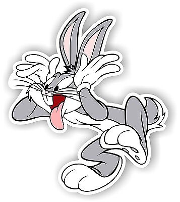 Bugs Bunny1 - Vinyl Sticker Decal - Full Color Cad Cut - looney tunes