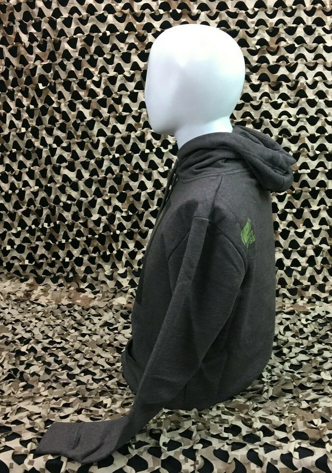 NEW 2X LARGE Planet Eclipse Favela Hooded Sweatshirt - Graphite - Image 4 of 4