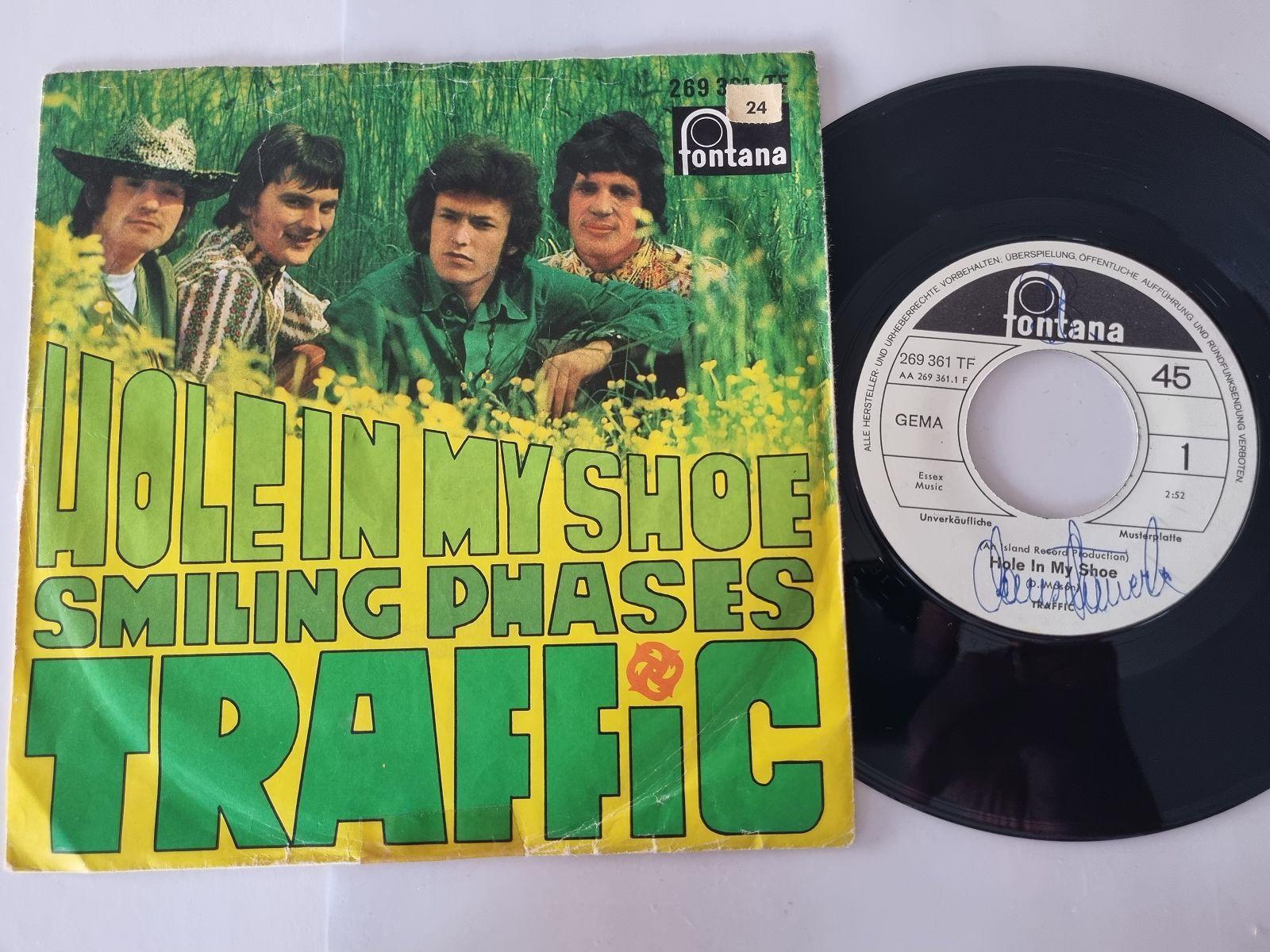 7"" Single Traffic - Hole in my shoe Vinyl Germany PROMO