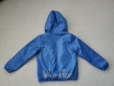 Benetton Boys Lightweight Packable Winter Fall Spring Jacket Sz 8 140 cm