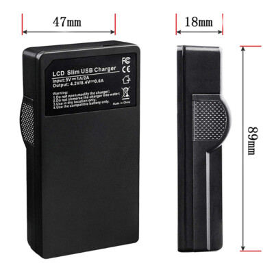 Kastar AC Wall Charger For Casio NP40 Series Camera Batteries - 1700mAh Li-Ion