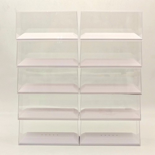 Display Box Acrylic Case Stand Transparent Dustproof for 1:72 1:43 IXO TSM Model - Foto 25 di 28