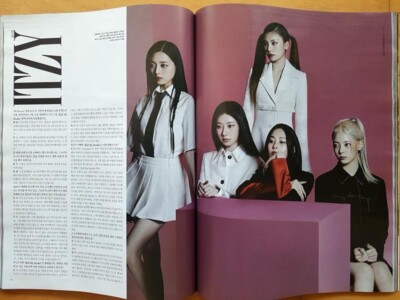 ITZY /Cutting 9P-Not Whole Magazine/W Korea/Aug. 2023 Tracking | eBay