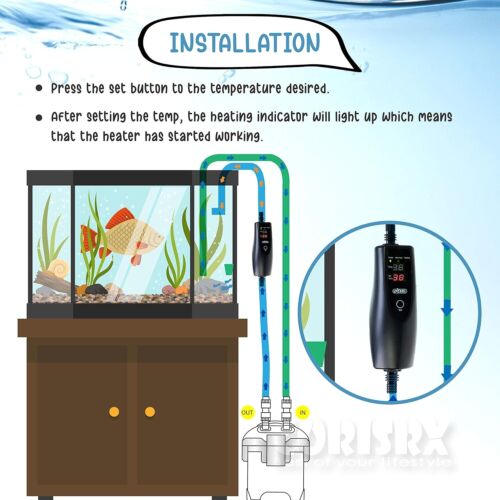 Calentador externo en línea I-H616 500W - Imagen 9 de 9