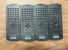4x Lot Of Genuine Sony PlayStation 2 SLIM PS2 DVD Remote Controls SCPH-10150