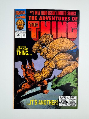 The Adventures Of The Thing #1 Marvel Comics 1992