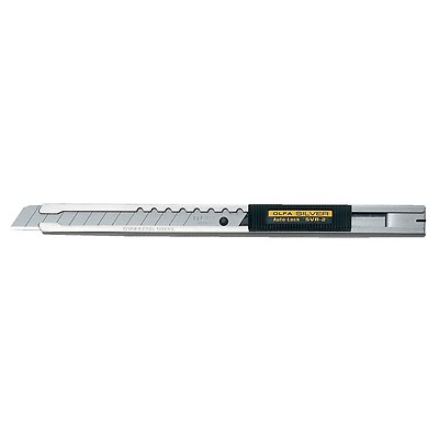 OLFA Auto Lock Stainless Steel Professional Knife (OLFA SVR-2)