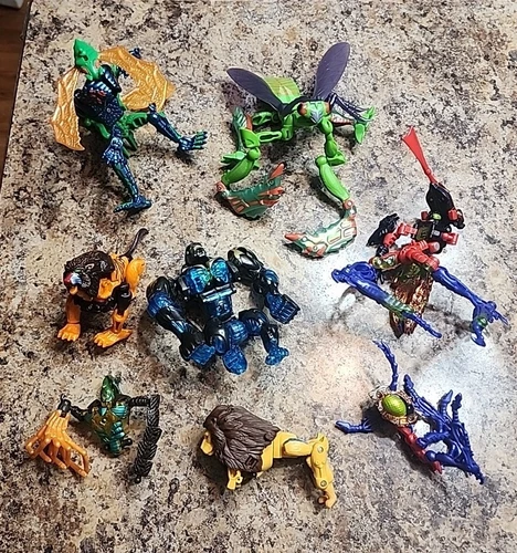 Vintage Hasbro Transformers Beast Wars Figure Lot