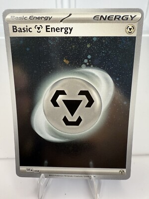 Basic Steel / Metal Energy 008 Cosmo Holo Pokemon 151 English NM-M - Swirl