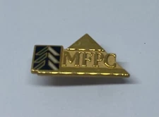 MFPC Maine Michigan Forest Products Council 1/10 10K Gold Lapel Pin (L)