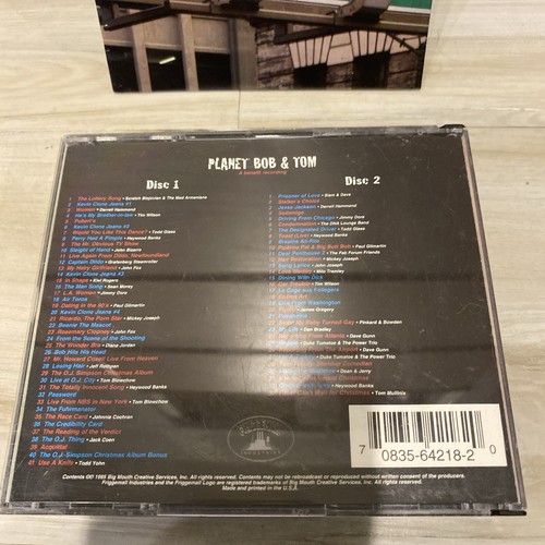 Bob & Tom CD LOT - NEW Donnie Baker State Law & VG Planet Bob & Tom (2 CD) - Picture 4 of 7