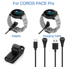 Charging Cable for COROS PACE Pro Watch Charger Type-C Adapter USB-A Accessories