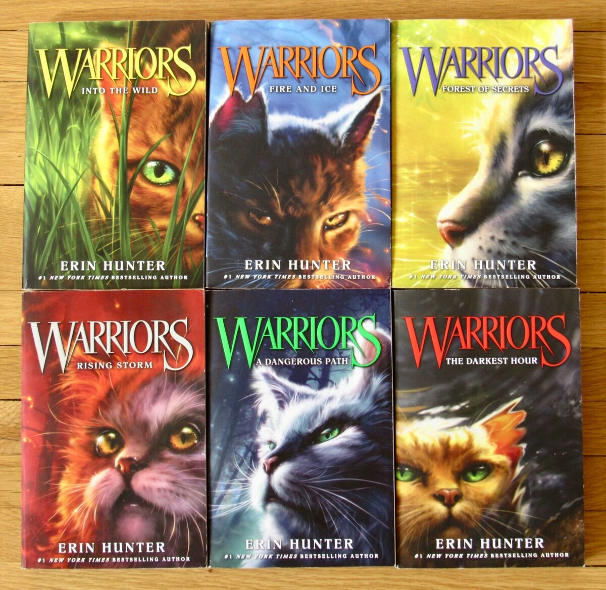 All my Warriors books, all first edition! I started reading them