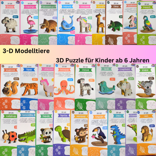 3D-Puzzle Café-Modell 63 Teile | Holz-Puzzlespielzeug Für Kinder Ab 8 Jahren & Erwachsene – DIY Bastelset