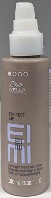 Wella EIMI Perfect Me Lightweight Beauty Balm Lotion, 3.38 oz. (MISSING CAP)