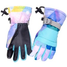Azarxis Kids Winter Warm Gloves, Cold Weather Windproof Thermal Gloves for Bo...
