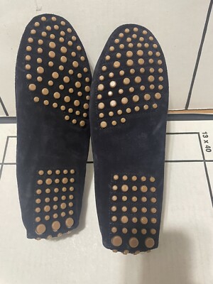 Koio Maranello Bow Bleu Suede Shoes loafers Mens Size 43US  display picture 1