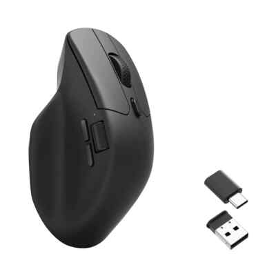 Keychron M6 Multi-Device Bluetooth Wireless Mouse ~ Black | eBay
