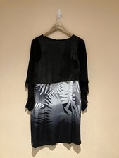 Mint Velvet Womens Cassidy Print Layer Dress Size 12