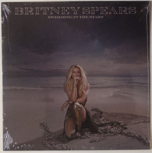 BRITNEY SPEARS: Swimming In The Stars 12” Sealed Vinyl Pop  - Picture 1 of 3