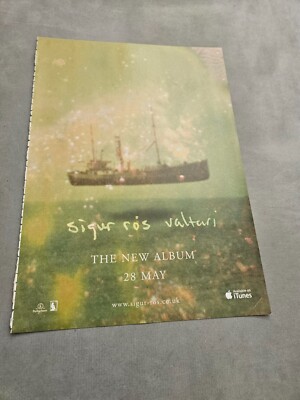 TPEEP286 MAGAZINE ADVERT 11X8'' SIGOR ROS - VALTARI 