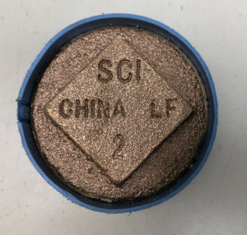 SCI LF (Lead Free) 2" Brass Raised Square Head Cleanout Plug NEW - Picture 3 of 3