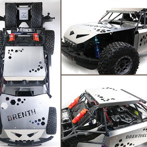 For LOSI SUPER BAJA REY 2.0 1/6 RC Car Truck Anti-collision Metal Armor Plate - Picture 8 of 9