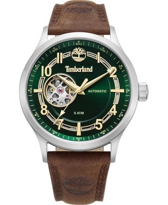 TIMBERLAND Men Analog Automatic Casual Watch Classic Dress Green Dial Waterproof