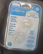 Dr. Brown  s Milestones Options Sippy 2 Count Pack of 1 , Spouts