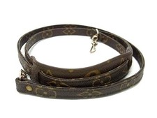 LOUIS VUITTON Monogram Bag Shoulder Strap Brown FB4194