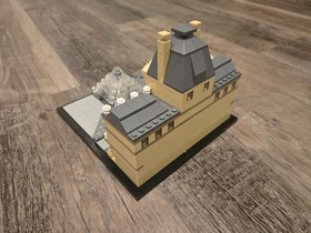 LEGO Architecture Louvre 21024 Landmark Series Complete Set w/ Manual