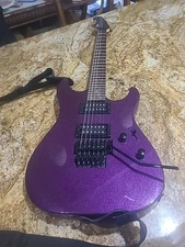 Fender Squier  Stagemaster Electric Guitar - Purple Sparkle Excellent Cond.  