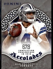 2017 Panini #AC-DP Dak Prescott Accolades