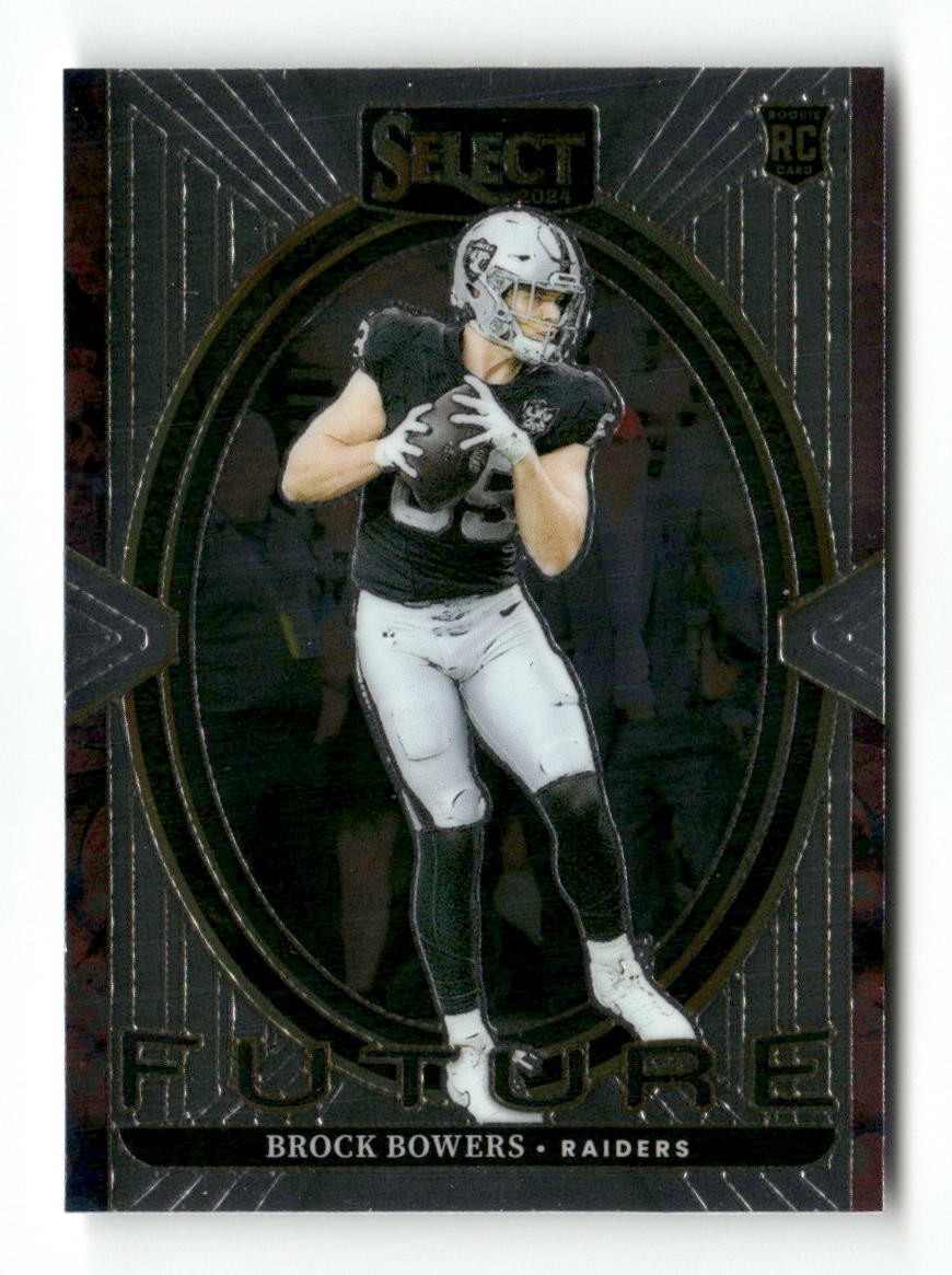2024 Panini Select Select Future Brock Bowers Las Vegas Raiders #3