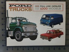 1963 Ford Truck Full Line Brochure Original