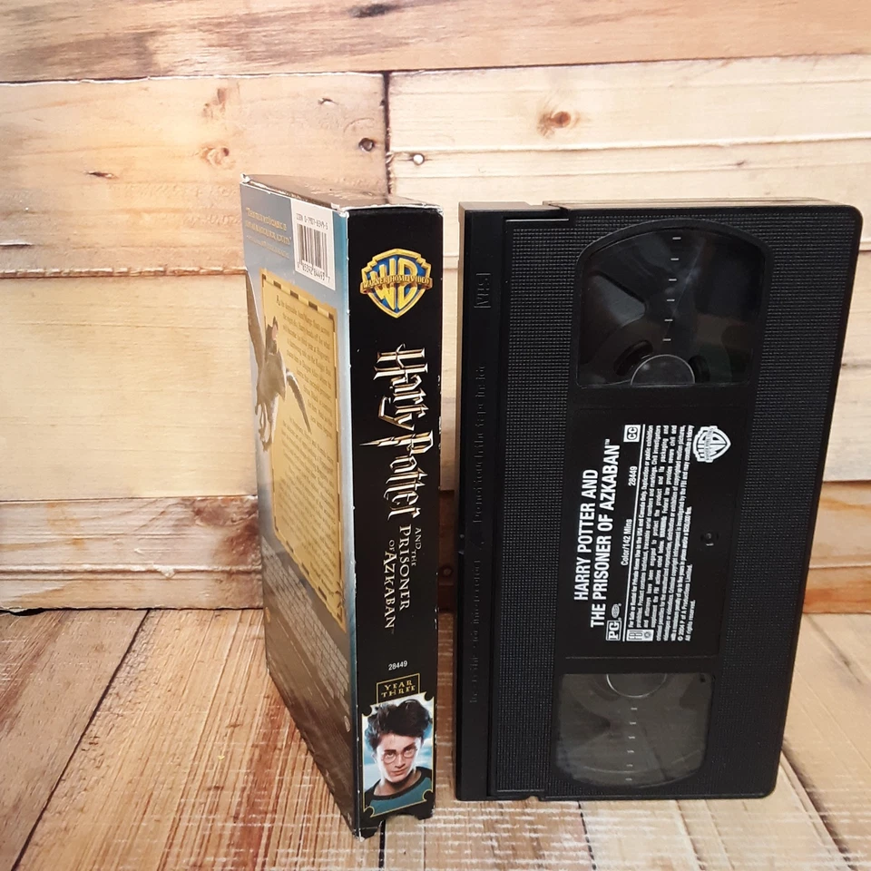 Harry Potter And The Prisoner Of Azkaban VHS Used Warner Bros 2004 Fantasy Magic Foto 3 de 4