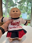 Cabbage Patch Doll Premie Brown Eyes Bald Head MN Twins Clothes 1986