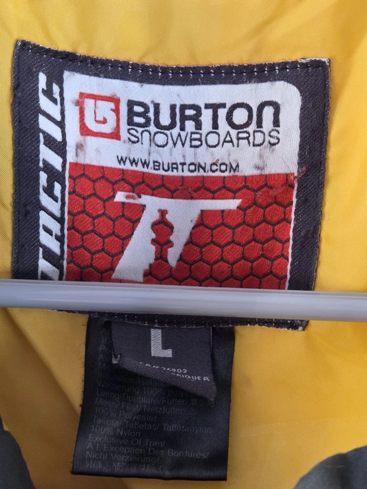 Burton Para Hombre L Táctico Snowboard Esquí Chaqueta Abrigo Aislado Snowboard Esquí Foto 4 de 4