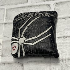 TaylorMade Spider X Chalk Black/White Mallet Putter Headcover Good Condition GUC