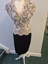 Ted Baker black shift dress  Size 2 UK 10 CHAROITY SALE