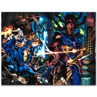 Marvel Comics ''Fantastic Four #571'' Numbered Limited Edition Giclee on Canvas by